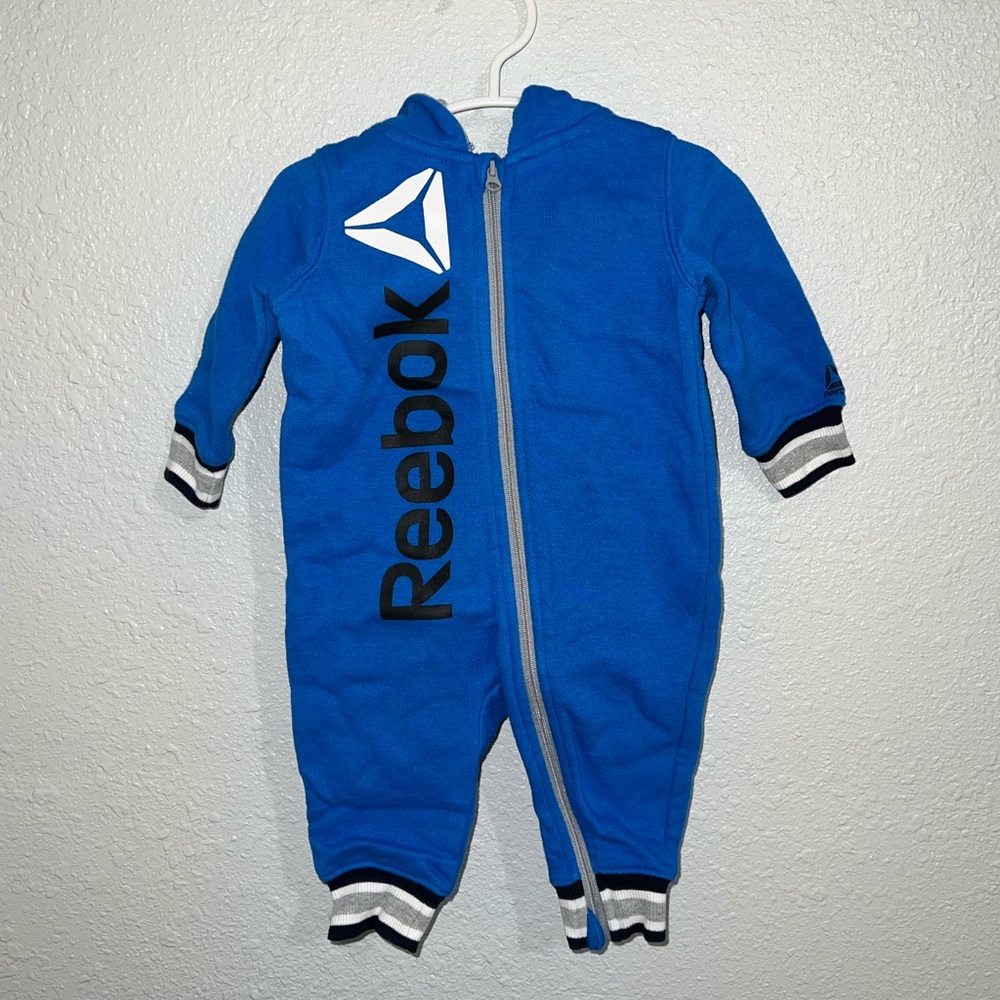 Reebok outfits size 3-6M red & blue